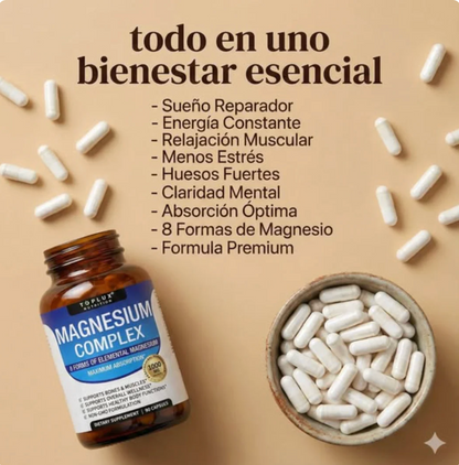 Gran Promo 2 X 1. Más Energía, Mejor Descanso y Menos Dolor Con Magnesio Complex