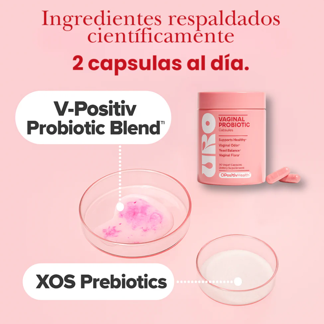 Los Mejores Probioticos Vaginales URO 60 Cápsulas