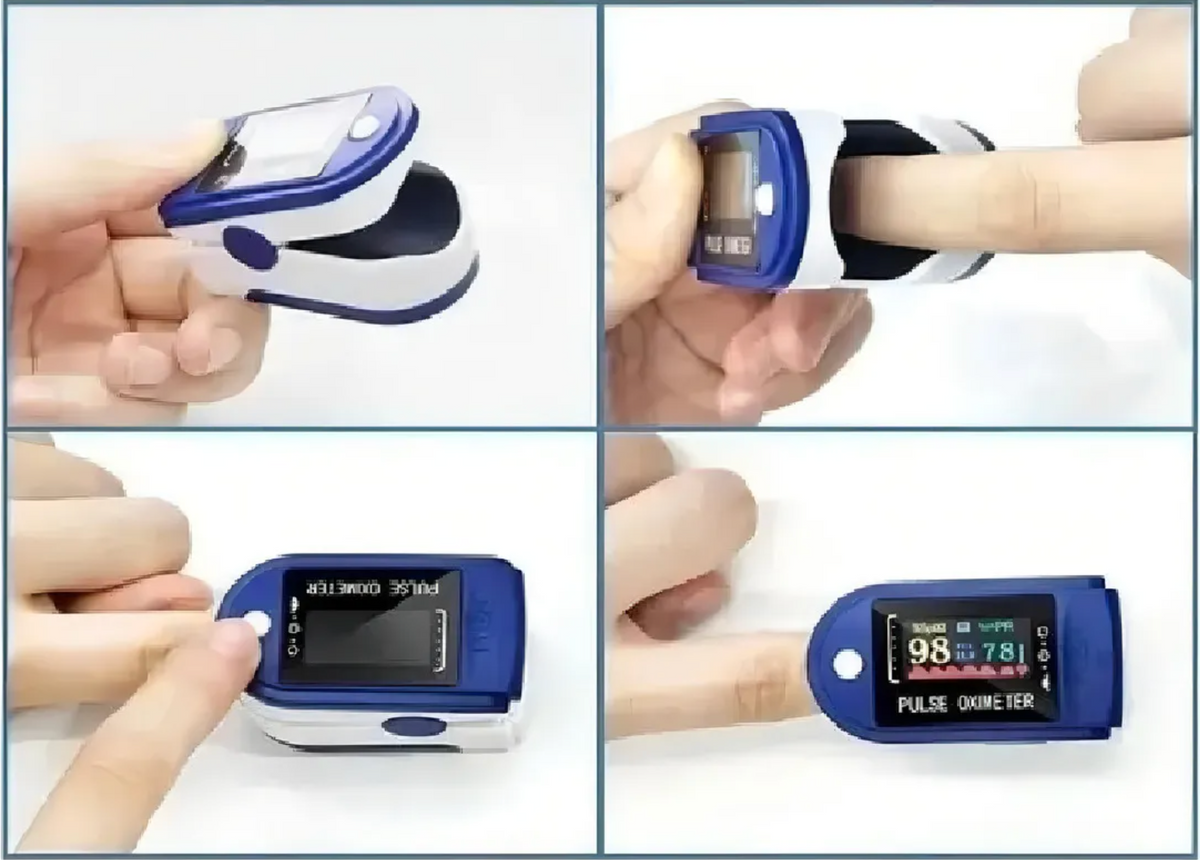 Controla Tu Salud En Segundos Con Oxímetro Digital de Pulso LK87 OLED