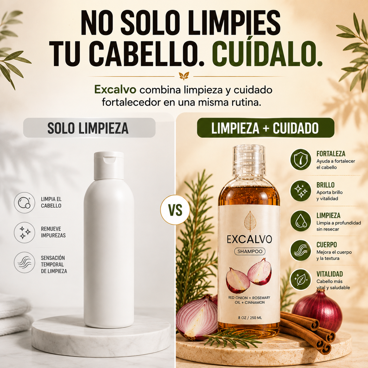 Excalvo Súper Promo 2*1 Shampoo