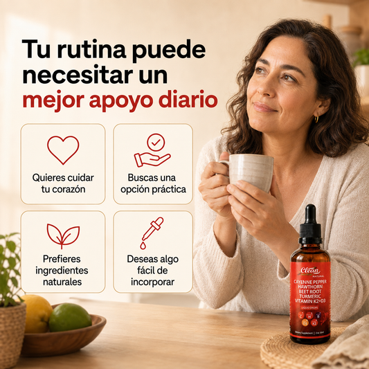 Clean Nutra | VascuGlow Berberina | Controla el Azúcar Y Protege tu Corazón