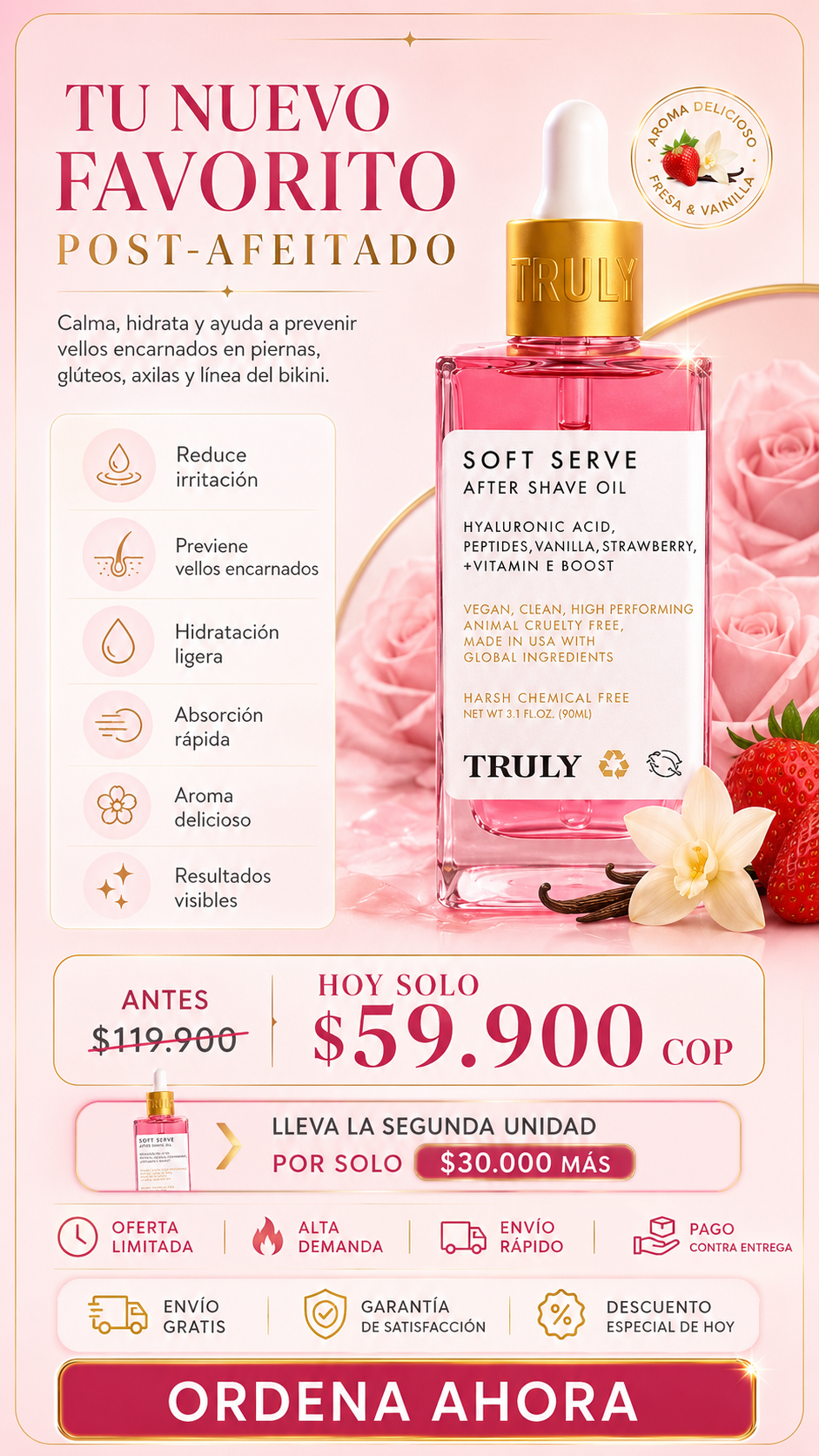 La piel suave, luminosa y sin irritación que TODAS quieren después del afeitado